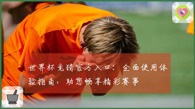 世界杯竞猜官方入口：全面使用体验指南，助您畅享精彩赛事