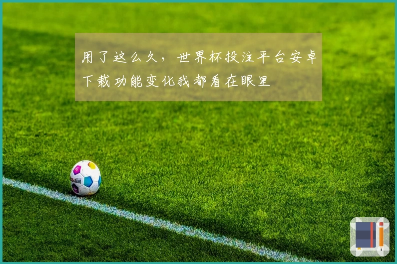 用了这么久，世界杯投注平台安卓下载功能变化我都看在眼里